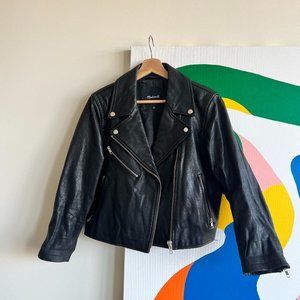 Madewell Leather Motorcycle Jacket